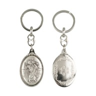 Kľúčenka sv. Krištof kovový taliansky