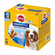 PEDIGREE DentaStix Medium 56szt- 8*180g Średn Rasy