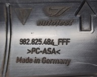PORSCHE CAYMANN 982 přívod PRAHU pravý 982825484