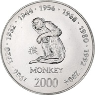 Moneta, Somalia, 10 Shillings / Scellini, 2000, MS