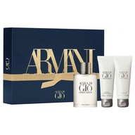 Armani Acqua di Giò voda po holení 100 ml + balzam 75 ml + šampón 75 ml