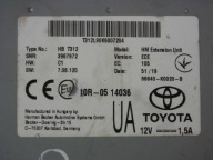 Toyota C-HR 2019 module navigation devices 86840-K0020-B