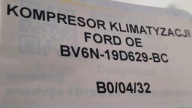 kompresor klimatizaci FORD OE BV6N-19D629-BC