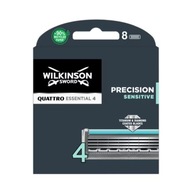 8x wkłady Wilkinson Quattro Essential Precision Sensitive Titanium ostrza