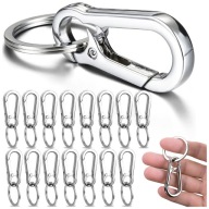 KULCSKARIKA KARABINERREL KULCSTARTÓ KARABINER LAPOS 30 DB