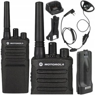 Krótkofalówka walkie-talkie XT-420 PMR446 + Zestaw słuchawkowy MOTOROLA