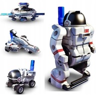 ZESTAW SOLARNY ROBOT EDUKACYJNY 6W1 STATEK SAMOLOT