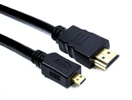 KABEL PRZEWÓD HDMI micro HDMI 3M v1.4 1080p 3 M