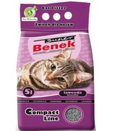 SUPER BENEK COMPACT LAWENDA żwirek bentonitowy 5l