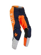 Spodnie cross Fox 180 Nitro pomarańczowo-niebiesko-białe 34