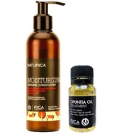 RICA Hydratácia na vlasy Kondicionér Moisturizing 200ml Olej + Opuntia 12ml