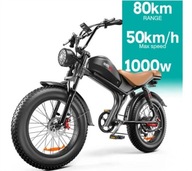 Elektrický bicykel EMOKO C93 Odľahčený terénny motocykel 1000w 20Ah 50km/h 20''