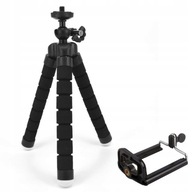 IRIS Tripod giętki elastyczny mini statyw + uchwyt na telefon smartfon czar