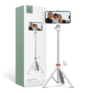 Bezprzewodowy Selfie Stick / Tripod Tech-Protect biały