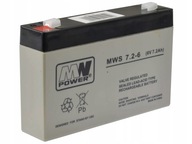 Akumulator AGM VRLA 6V 7AH bezobsługowy POJAZDY UPS