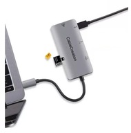 Hub CC USB-C Thunderbolt 3 4 HDMI 4K LAN 1Gb/s USB 3.0 MacBook M1 M2 M3