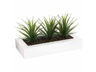 Umelá rastlina Aloe Vera v kvetináči, 31 x 16 x 17 cm