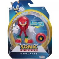 SONIC THE HEDGEHOG FIGURKA KNUCKLES + STAR SPRING