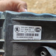 Skoda superb 3V licht nebelscheinwerfer nebelscheinwerfer links 19508801