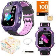 SMARTWATCH DLA DZIECI ZEGAREK DZIECIĘCY LOKALIZATOR LBS + KARTA SIM GRATIS