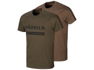 Koszulka Męska Zestaw Koszulek 2 pack T-Shirt Harkila Logo Bawełna M