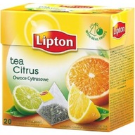 Herbata LIPTON PIRAMID (20 torebek) OWOCE CYTRUSOWE