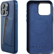 Mujjo Full Leather Wallet Case etui plecki skórzane iPhone 15 Pro Max