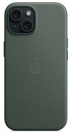 Etui Apple iPhone 15 FineWoven MT3J3ZM/A Evergreen Tkanina MagSafe Zielone