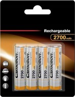 Nikel-metal-hydridová batéria (NiMH) Songpus AAA (R3) 2700 mAh 4 ks. + Plánovač A4 PIANIDA odtiene hnedej a béžovej