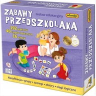 Gra Zabawy przedszkolaka. Zestaw edukacyjny do nauki Adamigo 3-7 lat