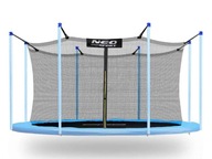 SIATKA WEWNĘTRZNA TRAMPOLINY 8 SŁUPKÓW 404cm/13FT