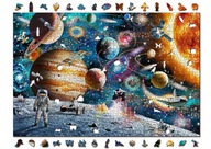 Drevené puzzle 2000 dielikov pre dospelých Space