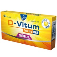 Oleofarm D-Vitum Forte Max 4000IU 60 kaps.