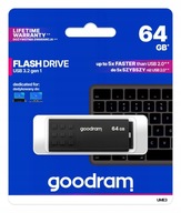 Pendrive GOODRAM UME3 64 GB USB 3.0 černý