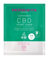 Maska v plachte cannabis cbd sheet mask dermacol