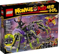 LEGO 80022 Monkie Kid - Baza arachnoidów Spider Queen