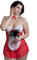 Erotický kostým Fifi červený XL