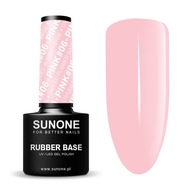 SUNONE hybridný lak Rubber Base Pink 06 5g