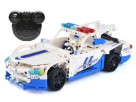 R/C AUTKO POLICJA KLOCKI 430 EL. TECHNIC CADA