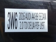 door right right front front AUDI A4 B9 LY9T black,