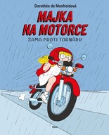 Majka na motorce Dorothée de Monfreid
