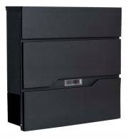 Postaláda újságtartóval Gockowiak fekete