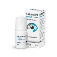 Cataroft Free očné kvapky 10ml glaukóm hydratácia
