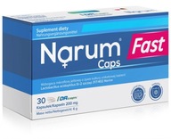 Narum Fast Caps ZDROWE JELITA Narine 200mg 30 caps