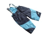 TOPOLINO niebieskie spodnie zimowe narciarskie 80