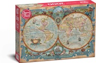 Puzzle 2000 CherryPazzi Mapa sveta veľkých objavov 50125