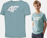 Koszulka Chłopięca 4F dziecięca T-shirt M1113 podkoszulek na co dzień 158