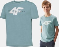 Koszulka Chłopięca 4F dziecięca T-shirt M1113 podkoszulek na co dzień 164