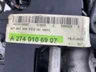 engine complete 274920 Mercedes E200 CGI W212 2014r 2.0 CGI 274.920 184 KM