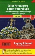 PETERSBURG ROSJA MAPA 1: 20 000 FREYTAG BERNDT